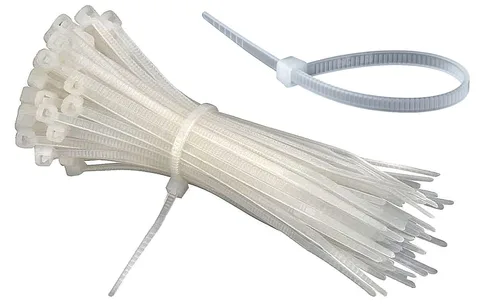 Хомут пластиковый 2,5(3)х 250 бел .(уп.100 шт.) NORMAL