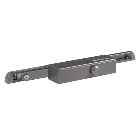 Доводчик ISPARUS 820 SLIDER (до 70кг) (графит) морозостойкий со скользящей тягой
