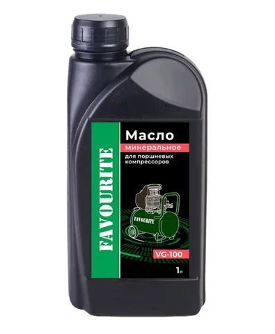 Масло компрессорное минеральное VG-100 1л FAVOURITE (12 шт.)