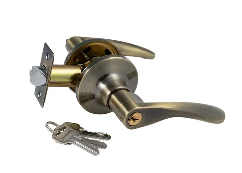 Защелка межкомнатная S-Locked 3901-01 ЕТ AB  бронза ключ