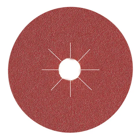 Диск фибровой шлифовальный SMIRDEX 930 Fiber Discs Alox D=125мм  P  80