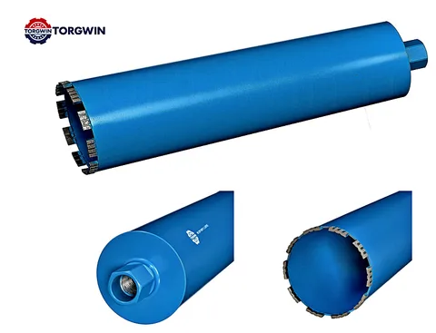 Алмазная коронка (мокр) 132*450 ВТ*24*3.8*10*11T TORGWIN