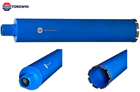 Алмазная коронка (сухой)  83*450 ВТ*20*3.6*10*8T TORGWIN