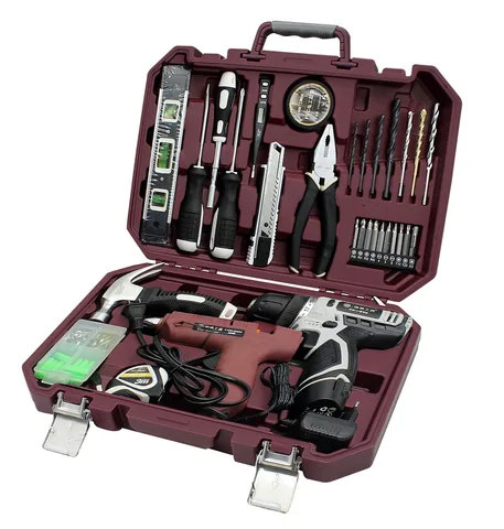 Набор инструментов CRESTTOOLS для домашнего использования 139 шт Electric Drill (13V) (5шт)