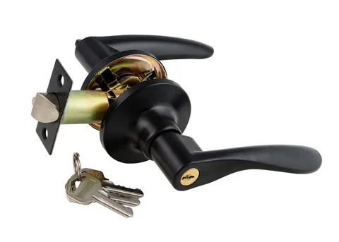 Защелка межкомнатная S-Locked 3901-01- BL  черный матовый
