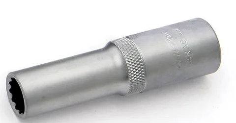 Головка 12-ти гранная удлиненная х  8мм 1/2" "ДТ" (10шт)