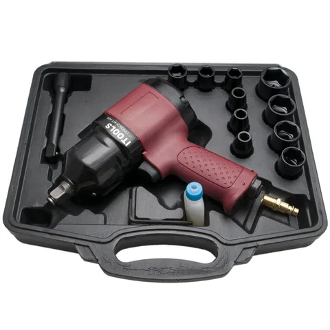Гайковерт пневматический IT-NUTRUN-KIT ITOOLS 650Nm в наборе (IT-WRENCH-KIT-AIR)