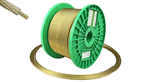 Трос металлополимерный ПР  2,5 (200м, на катушке) 1/800