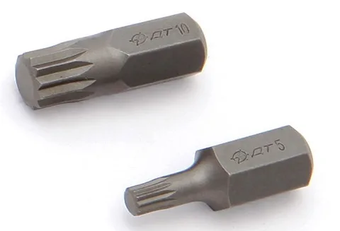 Вставка 3/8" SPLINE  М8, длина 30мм "ДТ" (10шт)