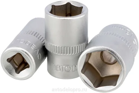 Головка торцевая  *6 (1/4") АвтоДело