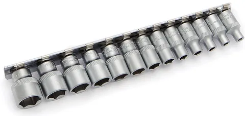 Набор головок 6-гр.1/4" 13шт. (10шт) "ДТ"
