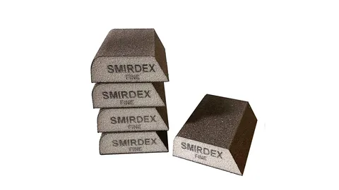 Абразивная губка SMIRDEX 920, 4х4, Combi Fine, 100*70*25мм
