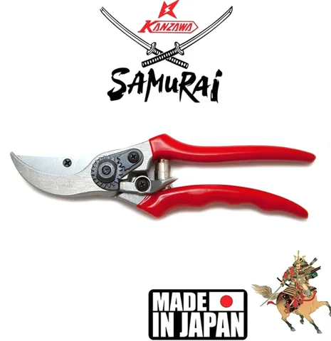 Секатор 210 мм с хромированными лезвиями в блистере SAMURAI