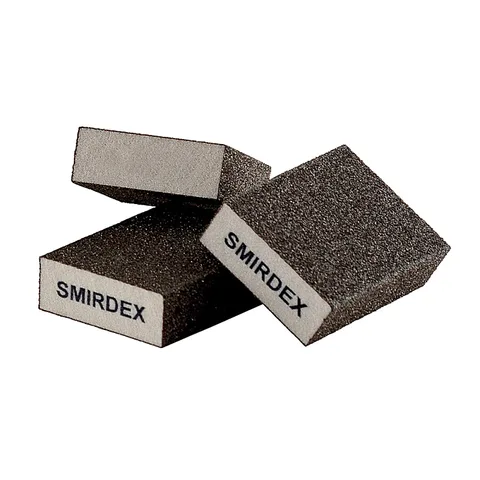 Абразивная губка SMIRDEX 920, 4х4, Medium, 100*70*25мм