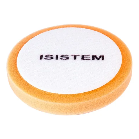 Полировальный круг из поролона D150 T25мм жесткий оранж. ISISTEM PROFI Orange