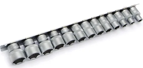 Набор головок 6-гр.3/8" 13шт. (7,8,9,10,11,12,13,14,15,16,17,18,19мм) "ДТ" (10шт)