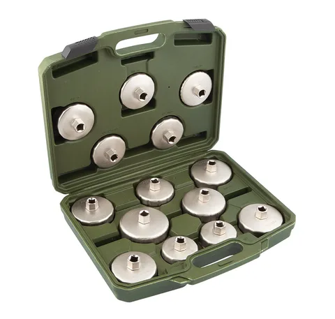 Набор съемников  масляных фильтров "чашка", 14 шт. "ДТ"