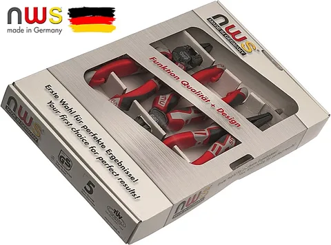 Набор NWS 3поз. пассатижи (плоскогубцы) 109-69-180, бокорезы 134-69-160, длиногубцы 140-69-205