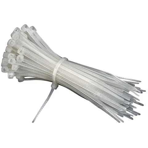 Хомут пластиковый 5х 150 бел.(уп.100 шт.) NORMAL