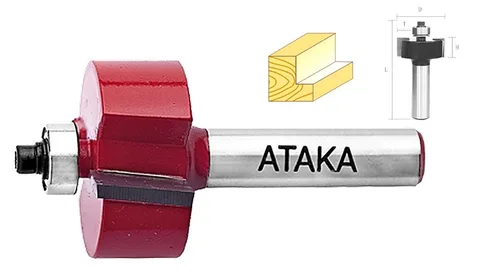 Фреза Атака кромочная фальцевая D25,4/ф8/H10 =2516940=