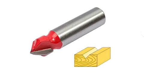 Фреза Атака пазовая галтельная V-образная 90 D12,7/ф12/H12,7 =38163=