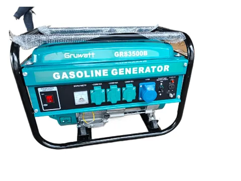 Генератор бензиновый GRS 3500 B/R (3,2/3,5 кВт) ручной стартер GRUWATT