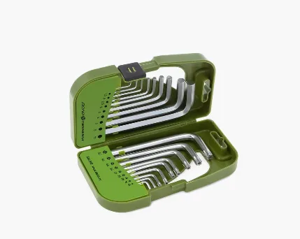 Набор ключей шестигранных и TORX коротких, 18 шт. "ДТ"