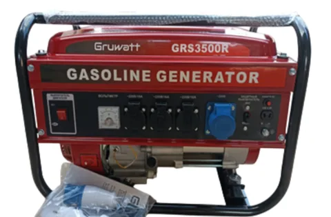 Генератор бензиновый GRS 9000 SR (7,0/7,5 кВт) электростартер GRUWATT 