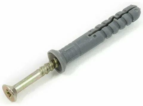 Дюбель-гвоздь SM-L 8* 80 потайной бортик (100 шт.) SV PREMIUM