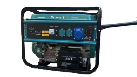 Генератор бензиновый GRS 6500 SR/SB  (5,0/5,5 кВт) электростартер GRUWATT