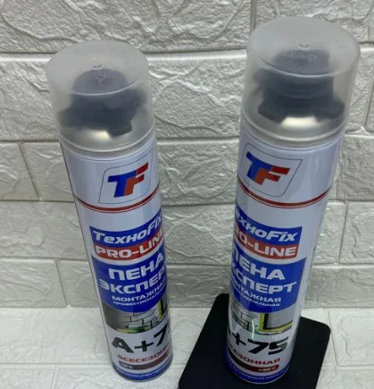 Пена монтажная 2в1 Texnofix 75 (15 шт) 