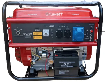 Генератор бензиновый GRS 5500 SR/SB (4,0/4,5 кВт) электростартер  GRUWATT