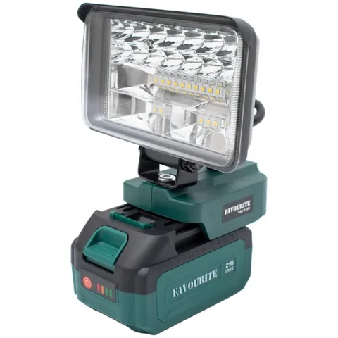 Фонарь аккумуляторный 21 B, без АКБ OBS 21 LED  FAVOURITE