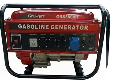 Генератор бензиновый GRS 3800 R/B, Ручной, GROWER