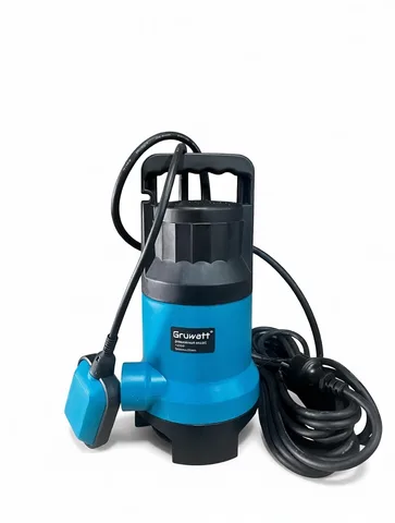 Насос погружной дренажный 1200 Вт (пластик, 280 л/мин, 10 м) DN-1200М GRUWATT