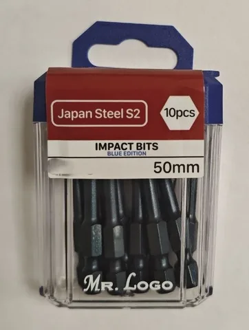 Насадка (бита) Mr.Logo 50PZ1 Impact.(S2) JAPAN PC Box (10 шт)