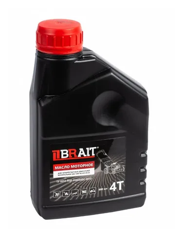 Масло моторное минеральное BRAIT для 4-х тактных двигателей SAE10W-40API SF/CC "ЧЗ" (630мл) (20 шт)
