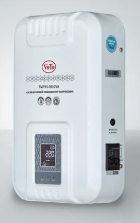 Стабилизатор напряжения релейный TMP95- 5000 VA (4000Вт,  L1, 95В- 270В,+/-10%) "VOTO"